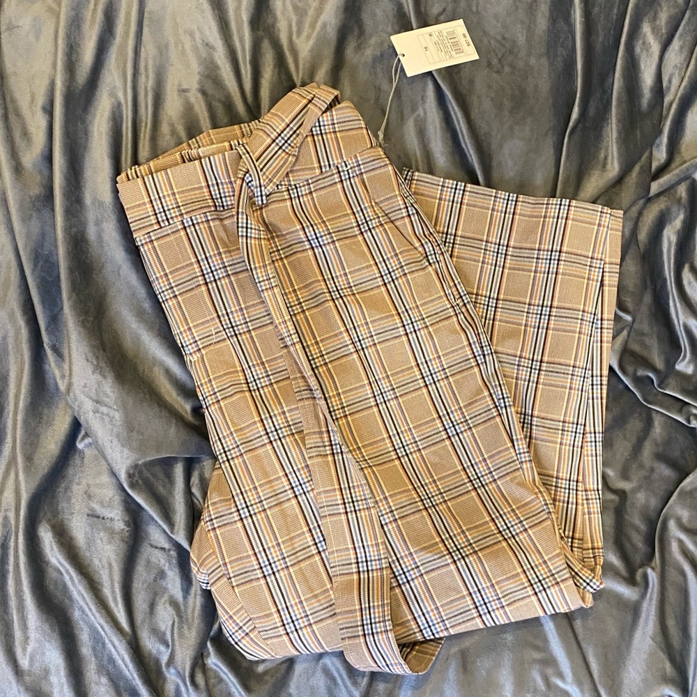 NWT Plaid Pants